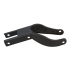Gabel für Hinterrad 200mm Schwarz