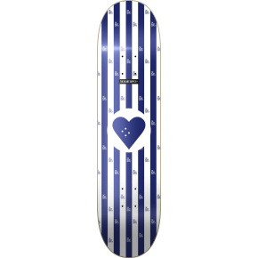 Heart Supply Rundes Logo Skateboard Deck (8.25"|Streifen)