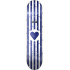 Heart Supply Rundes Logo Skateboard Deck (8.25"|Streifen)