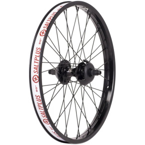 Salt Plus Summit 18" Kassette BMX Hinterrad (Schwarz|Right hand drive)