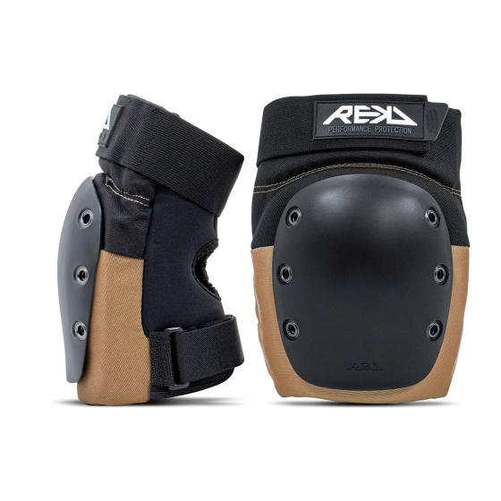 REKD Ramp Knieschützer Schwarz/Khaki L