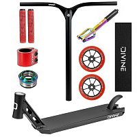 Freestyle Scooter Custom Divine Park ALU Schwarz/Rot