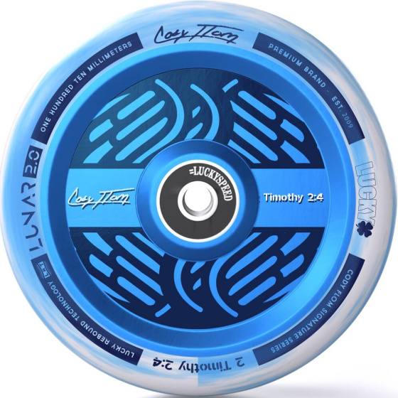 Lucky Cody Flom V4 Rolle 110mm Weiß