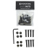 Hydroponic Muttern Skateboard Hardware (1 1/8"|Schwarz)