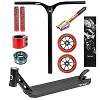 Freestyle Scooter Custom Divine Park ALU Schwarz/Rot