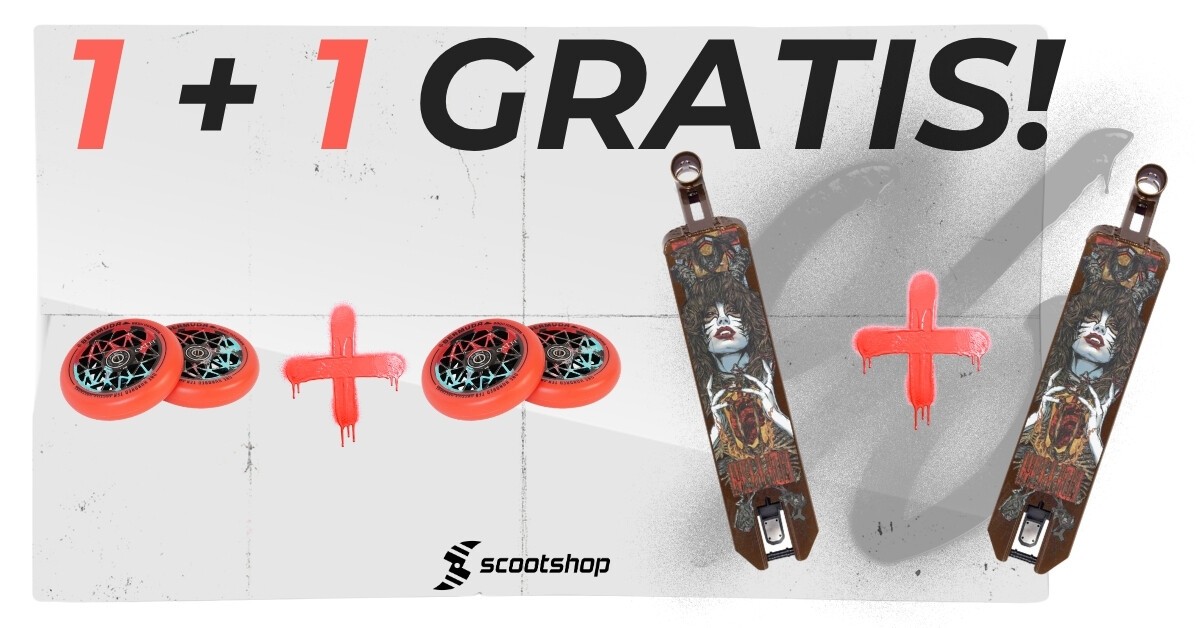 Aktion 1 + 1 gratis auf Decks, SCS-Klemmen und Rollen